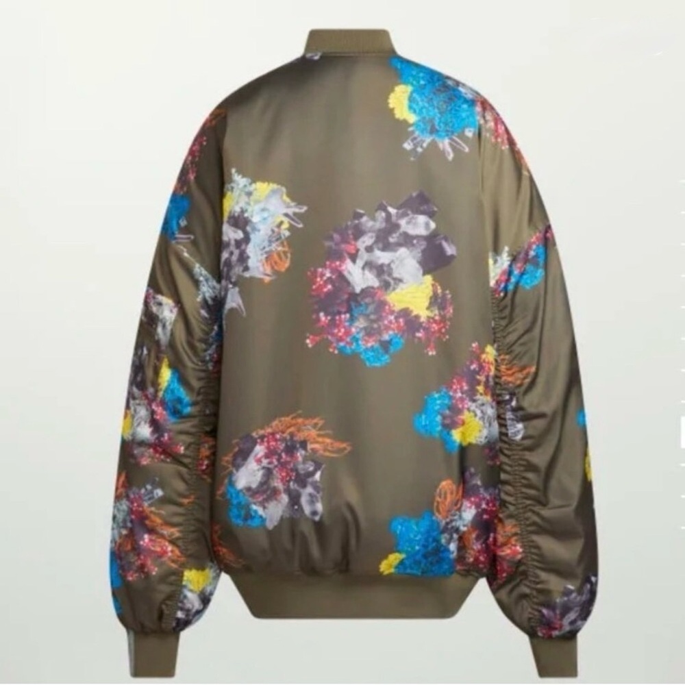 adidas Multicolor Floral Bomber Jacket - Picture 3 of 5